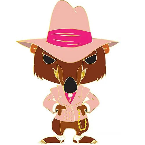 Roger Rabbit Toon Patrol Smarty Weasel Large Enamel Funko Pop! Pin #08