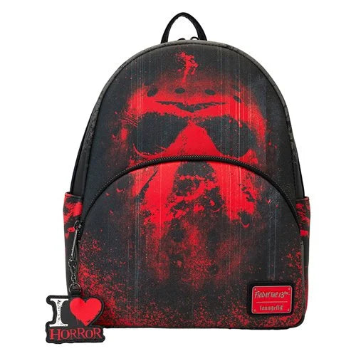 Loungefly Friday The 13th I Heart Horror Mini-Backpack