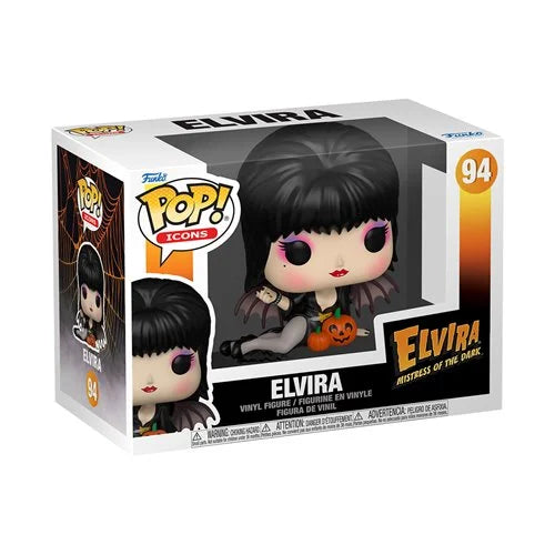 Elvira: Mistress of the Dark Elvira with Pumpkins Funko Pop! Vinyl Figure #94