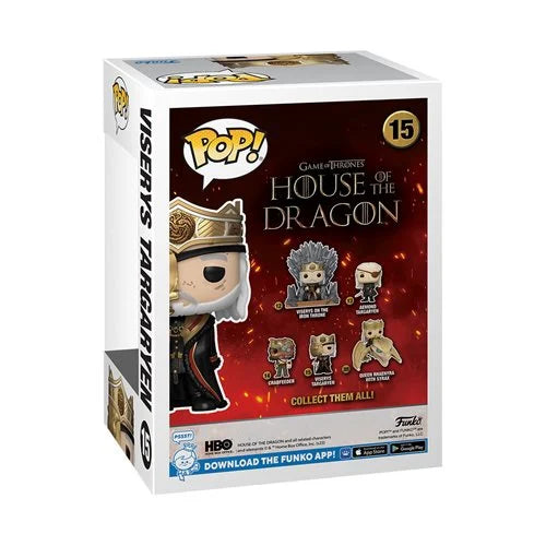 House of the Dragon Viserys Targaryen with Mask Funko Pop! Vinyl Figure #15