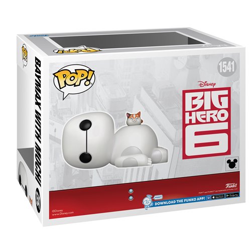Big Hero 6 Baymax with Mochi Super 6-Inch Funko Pop! Vinyl Figure #1541 - Exclusive