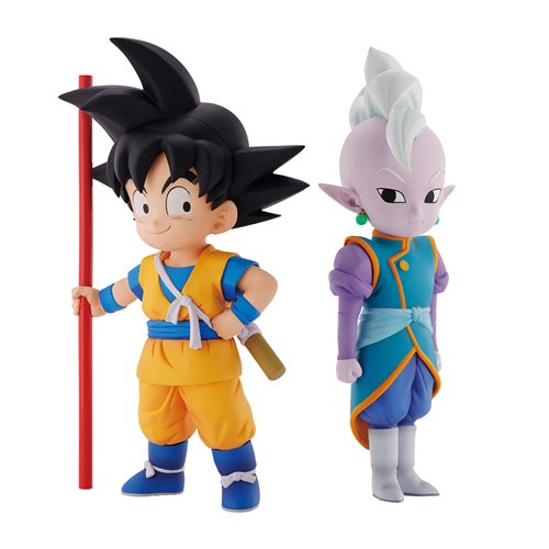 Dragon Ball Daima Son Goku Mini and Kai Mini Masterlise Ichibansho Statue