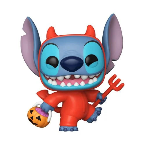 (CHASE + COMMON) 2-PACK Lilo & Stitch Devilish Stitch Funko Pop! Vinyl Figure #1701 - Entertainment Earth Exclusive