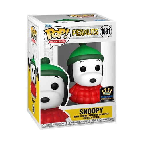 Peanuts Snoopy in Coat Funko Pop Vinyl Figure #1681 - Specialty Series