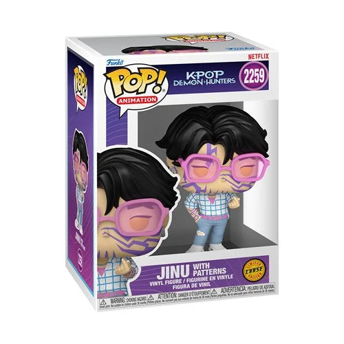 (Chase + Common 2-Pack Bundle) KPop Demon Hunters Jinu Funko Pop! Vinyl Figure #2259