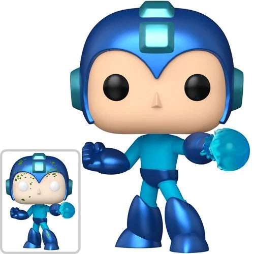 Funko Fusion Mega Man Funko Pop! (Chase & Common 2-Pack Bundle) Vinyl Figure #1097