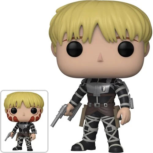 Attack on Titan Armin Arlelt Funko Pop! #1447 (Chase & Common Bundle)