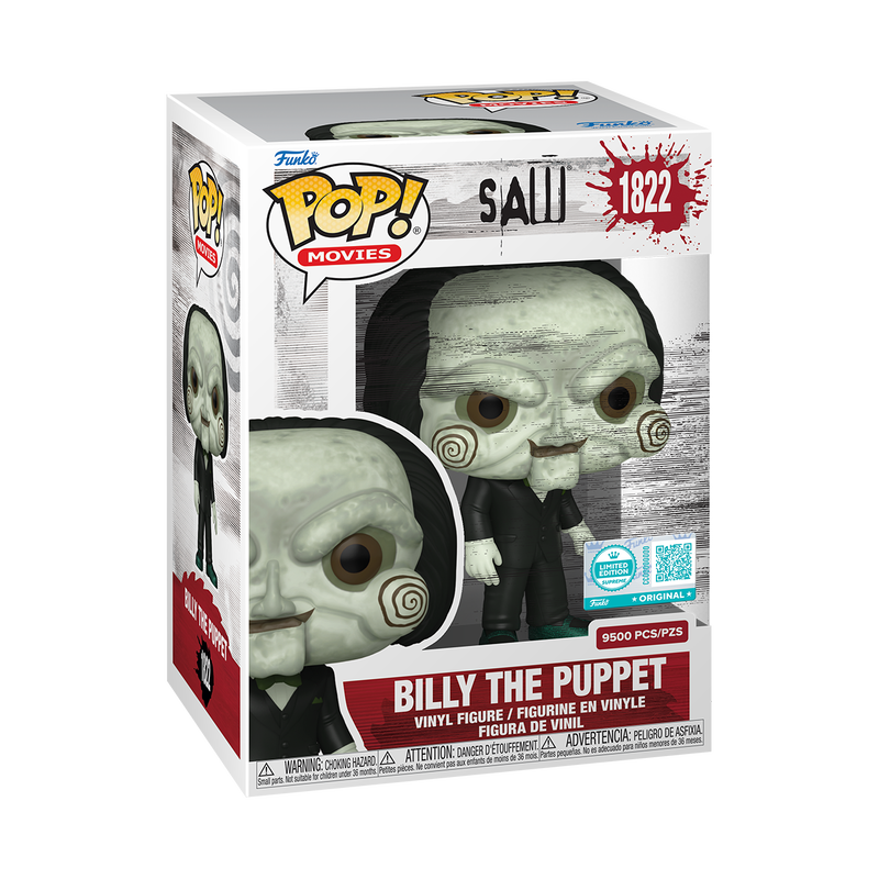 Funko Pop! Billy the Puppet Limited 9500 pieces Entertainment Earth Exclusive #1822