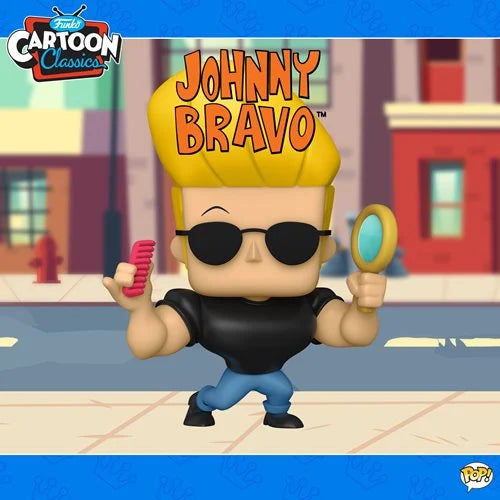 Johnny Bravo with Mirror and Comb Funko Pop! Vinyl Figure #1069