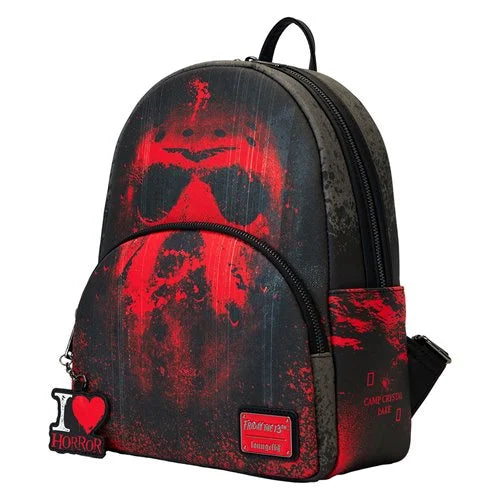 Loungefly Friday The 13th I Heart Horror Mini-Backpack