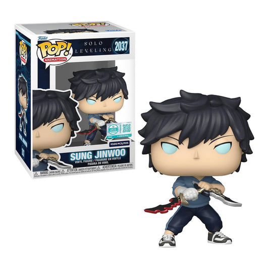 Sung Jinwoo Funko Pop! Vinyl Figure #2037 – Entertainment Earth Exclusive Supreme Limited Edition (9,500 Pieces) | Solo Leveling