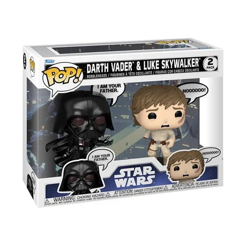 Star Wars Darth Vader & Luke Skywalker Funko Pop! Vinyl Figure 2-Pack
