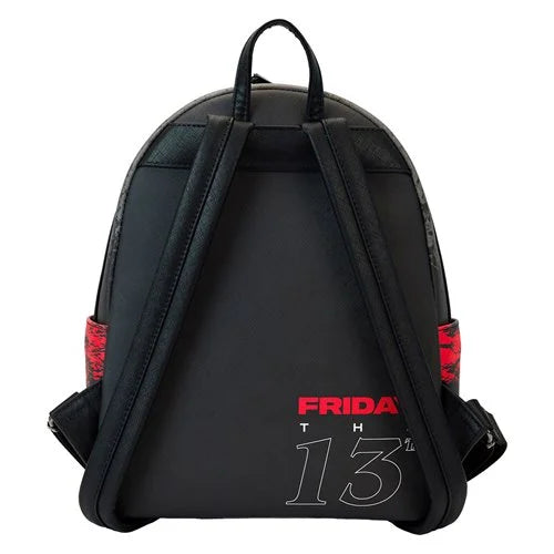 Loungefly Friday The 13th I Heart Horror Mini-Backpack