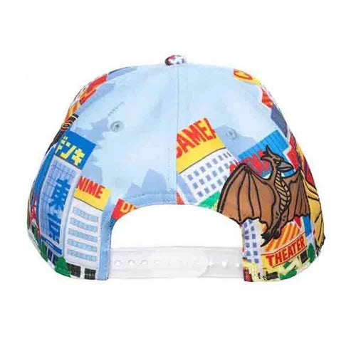 Godzilla All-Over Print Sublimated Hat