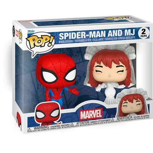 Spider-Man and Mary Jane (Comic) Funko Pop! Vinyl Figure 2-Pack