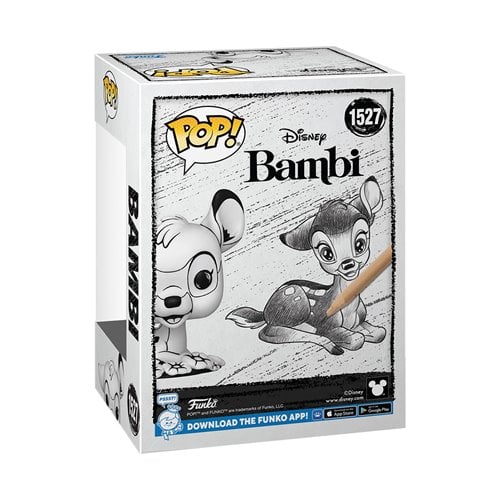 Disney Sketched Bambi Funko Pop! Vinyl Figure #1527