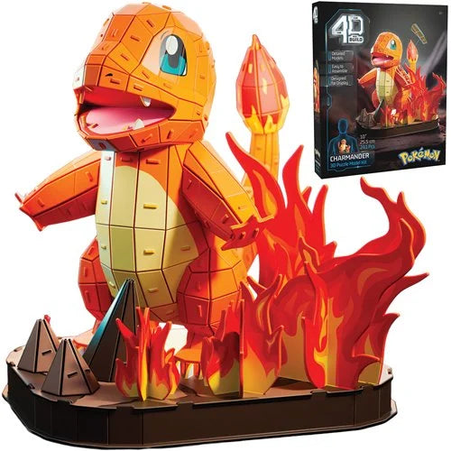 Pokemon 4D Build Charmander 3D Puzzle Model Kit