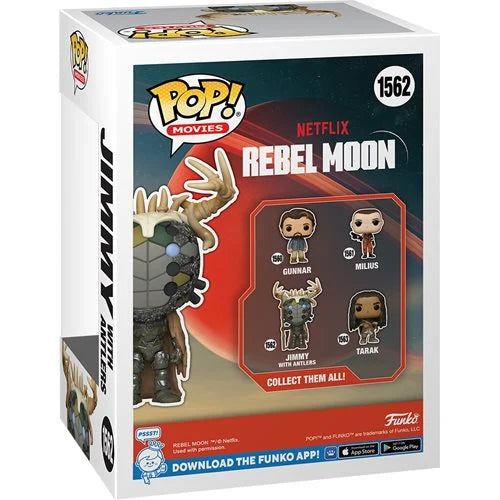 Funko Pop! Movies: Netflix - Rebel Moon, Jimmy with Antlers #1562