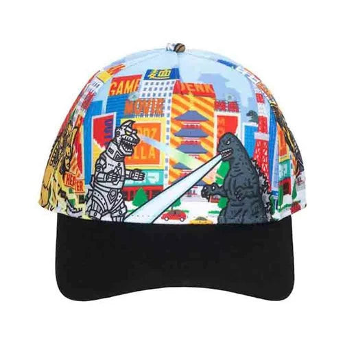 Godzilla All-Over Print Sublimated Hat