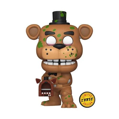 (Chase & Common 2-Pack Bundle) Funko Fusion Five Nights at Freddy's Freddy Fazbear with Pizza Launcher Funko Pop! Vinyl Figure #1096