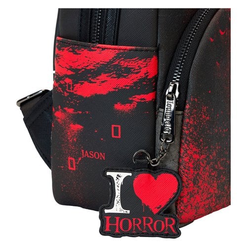 Loungefly Friday The 13th I Heart Horror Mini-Backpack