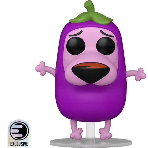Courage the Cowardly Dog The Great Eggplant Courage Funko Pop! Vinyl Figure #2009- Entertainment Earth Exclusive