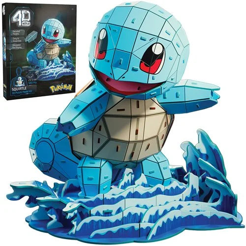 Pokemon 4D Build Squirtle 3D Puzzle Model Kit