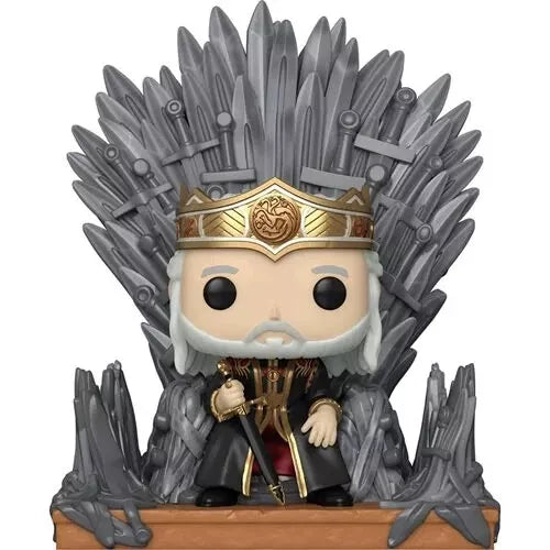 House of the Dragon Viserys on the Iron Throne Deluxe Funko Pop! #12
