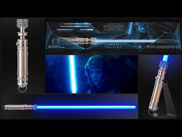 Star Wars The Black Series Leia Organa Force FX Lightsaber