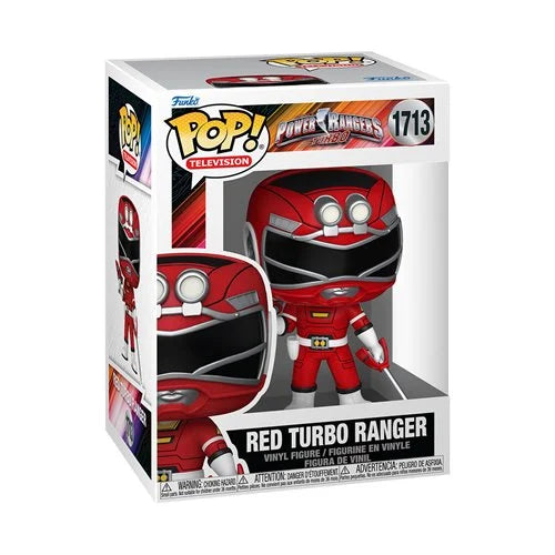 Power Rangers Turbo Red Turbo Ranger Funko Pop! Vinyl Figure #1713