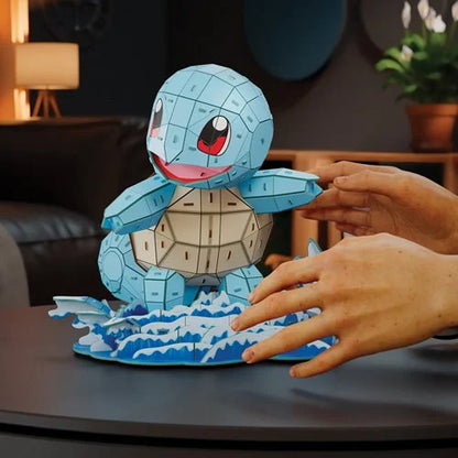 Pokemon 4D Build Squirtle 3D Puzzle Model Kit