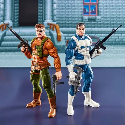 Punisher Marvel Legends Gamerverse Punisher and Nick Fury 6-Inch Figures