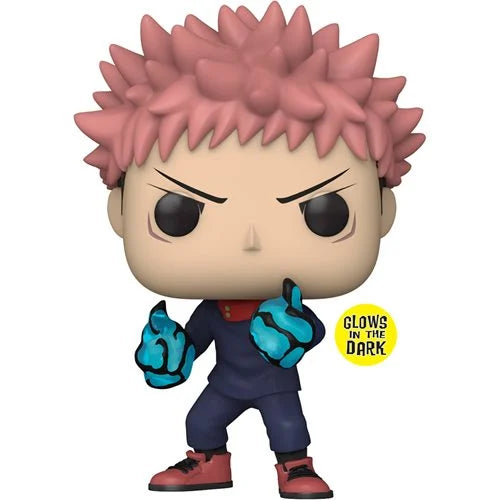 Jujutsu Kaisen Yuji Itadori Divergent Fist Glow-in-the Dark Funko Pop! Vinyl Figure #1376 - AAA Anime Exclusive