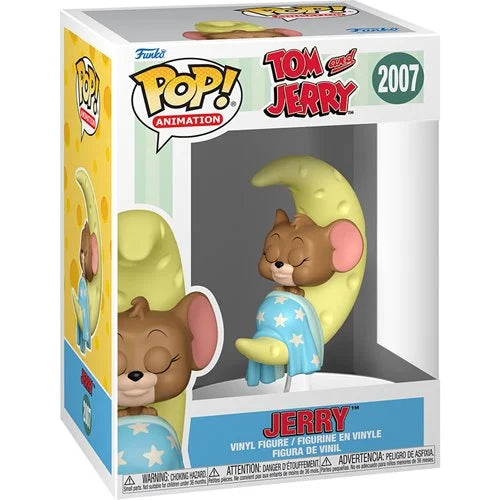 Tom & Jerry Funko Pop! 2-Pack  – Jerry Sleeping & Tom with Clock Collector Bundle