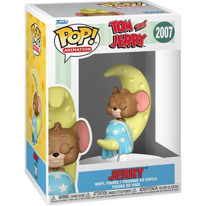 Tom & Jerry Funko Pop! 2-Pack  – Jerry Sleeping & Tom with Clock Collector Bundle