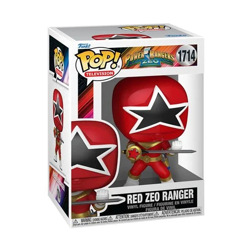 Power Rangers Zeo Red Zeo Ranger Funko Pop! Vinyl Figure #1714