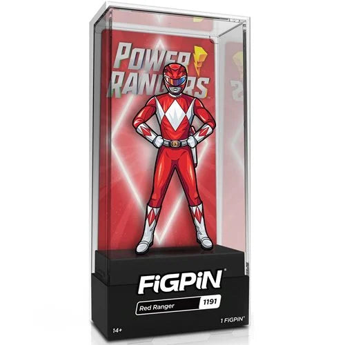Power Rangers Red Ranger FiGPiN Classic 3-Inch Enamel Pin