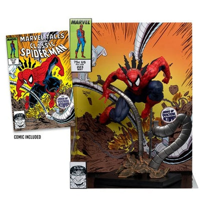 The Marvel Collection 1:6 Scale Posed Figure with Scene and Comic Case - Spider-Man (Marvel Tales #223)