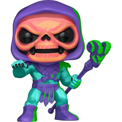 Masters of the Universe Skeletor (Retro Neon) Funko Pop! Vinyl Figure #1776