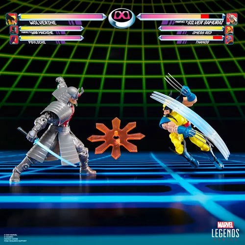 Marvel Legends Series Gamerverse Wolverine vs. Silver Samurai 6-Inch Action Figures