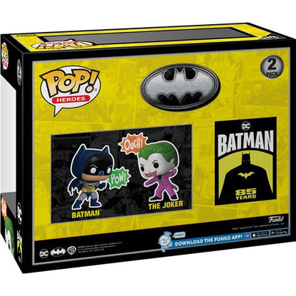 Batman 85th Anniversary Batman &amp; The Joker Funko Pop! Vinyl Figure 2-Pack - Exclusive