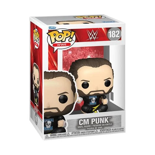 WWE CM Punk Funko Pop! Vinyl Figure #182