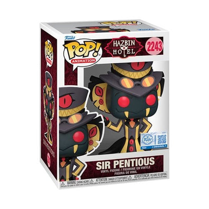 (Chase + Common) 2-Pack Hazbin Hotel Sir Pentious Funko Pop! #2243 - Specialty