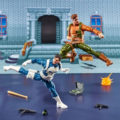 Punisher Marvel Legends Gamerverse Punisher and Nick Fury 6-Inch Figures