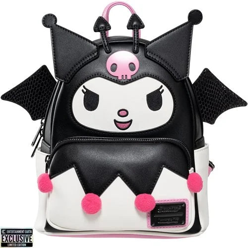 Sanrio Kuromi Devilish Winged Mini-Backpack - Entertainment Earth Exclusive