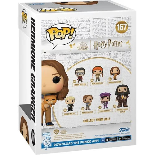 Harry Potter and the Prisoner of Azkaban Hermione Granger with Crookshanks Funko Pop! Vinyl Figure #167 and Buddy