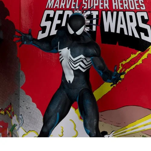 Marvel Spider Man Marvel Super Heroes Secret Wars #8 1:6 Scale Posed Figure with Scene and Comic