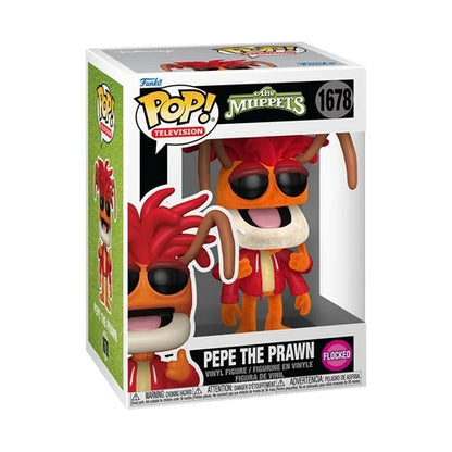 The Muppets Pepe the Prawn Flocked Funko Pop! Vinyl Figure #1678 - Specialty Series