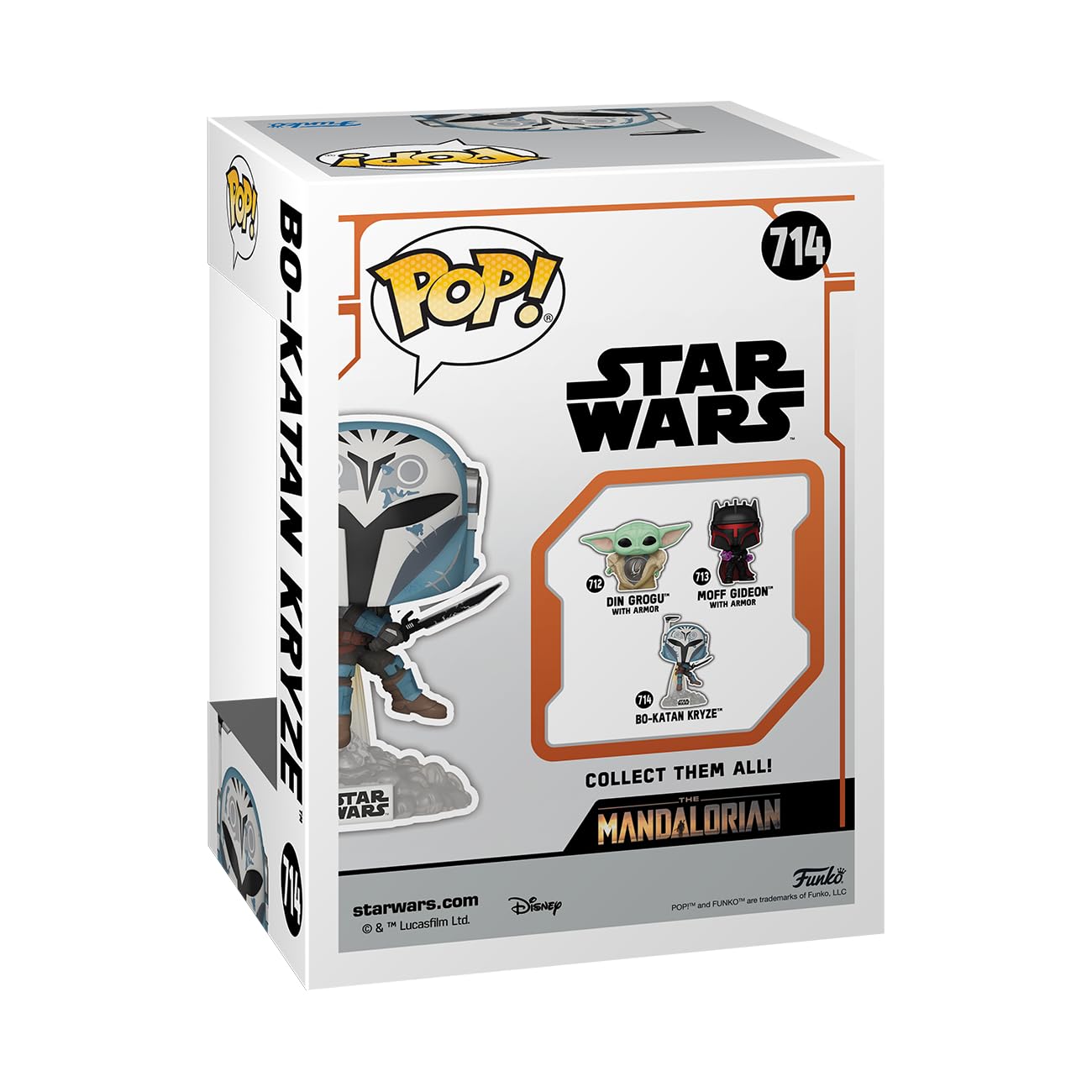 Funko Pop! Star Wars: The Mandalorian - Bo-Katan Kryze with Darksaber and Jet Pack #714