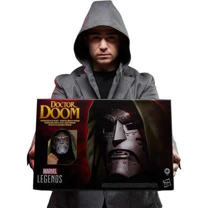 Fantastic Four Marvel Legends Doctor Doom Premium Roleplay Helmet Prop Replica